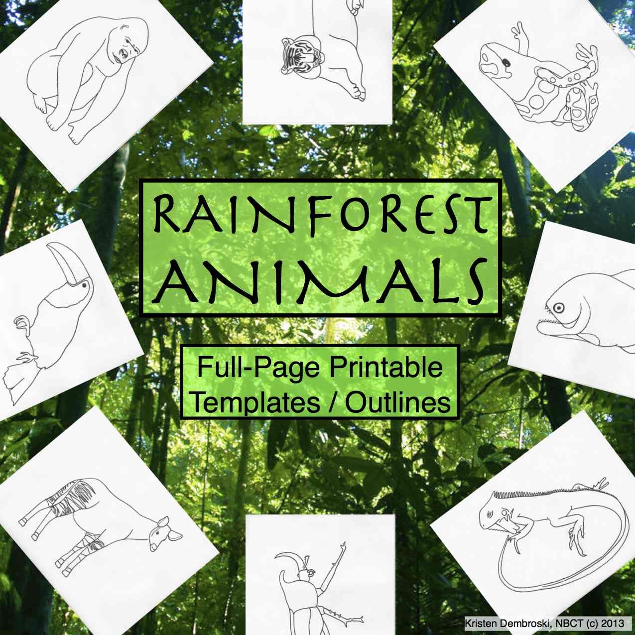 My Animals Coloring Book | Kristen Dembroski, Ph.D.