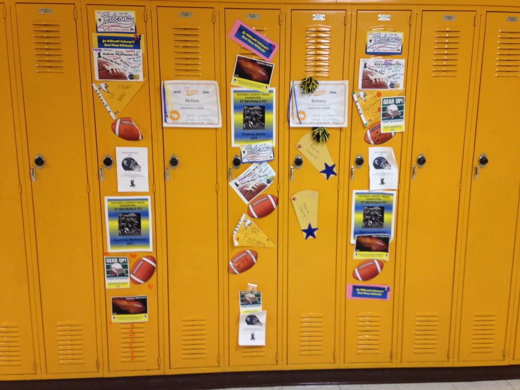 Spirit Lockers (c) Kristen Dembroski