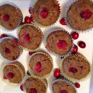 Pumpkin Cranberry Muffins (c) Kristen Dembroski