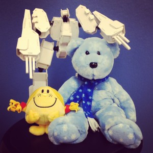 Dembrobot Makes Friends (c) Kristen Dembroski