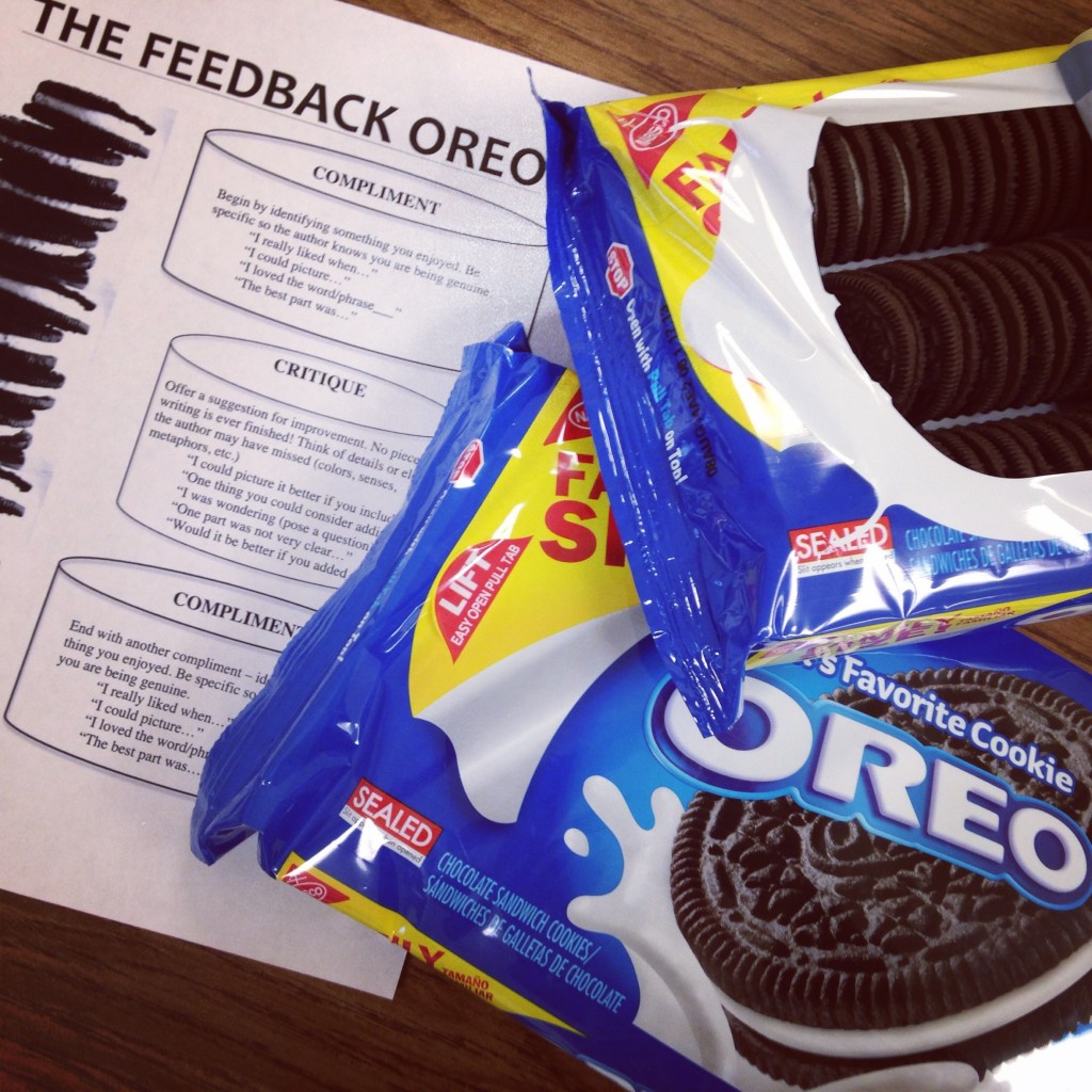 Feedback Oreo (c) Kristen Dembroski