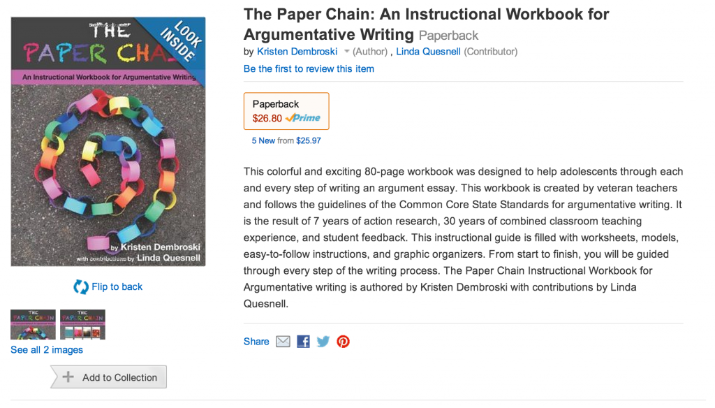 Paper Chain Amazon (c) Kristen Dembroski