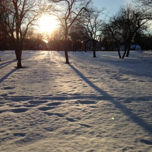 Sun and Snow (c) Kristen Dembroski