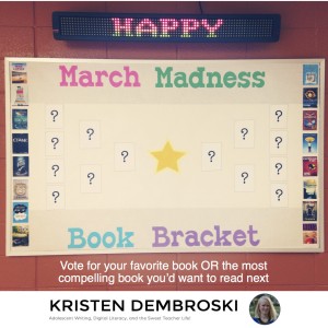 March Madness Book Bracket (c) Kristen Dembroski