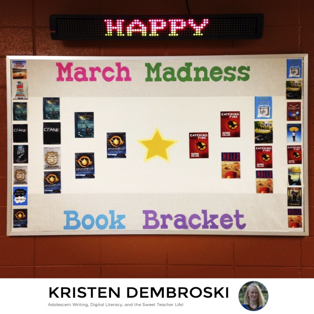 Championship Book Bracket (c) Kristen Dembroski