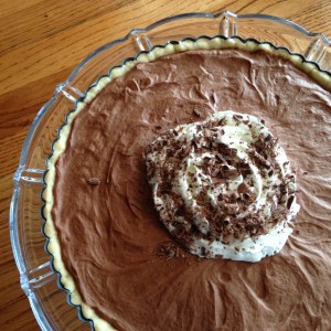 French Silk Pie (c) Kristen Dembroski