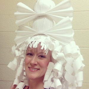 Paper Wig (c) Kristen Dembroski