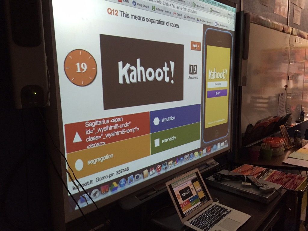 Kahoot (c) Kristen Dembroski