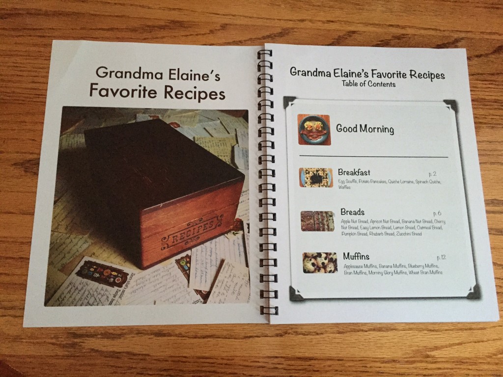 Grandma's Favorite Recipes (c) Kristen Dembroski