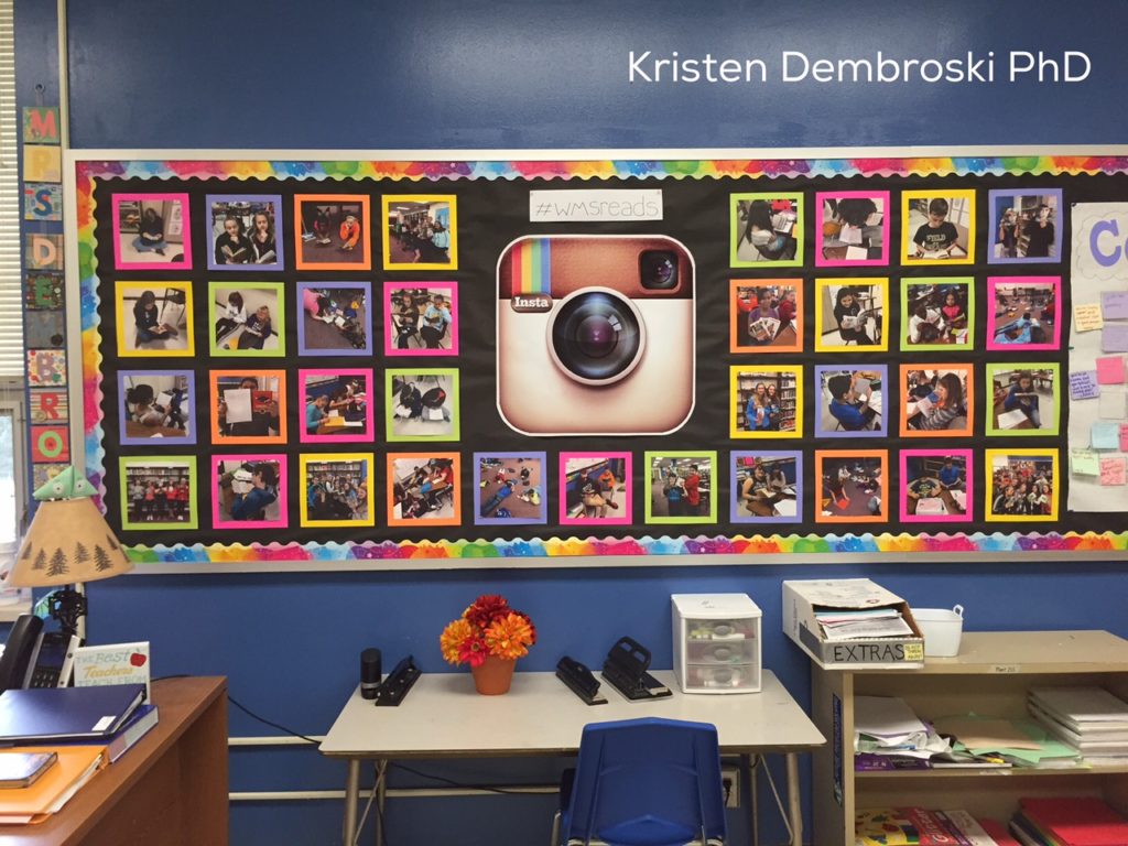 Instagram Reading Bulletin Board (c) Kristen Dembroski