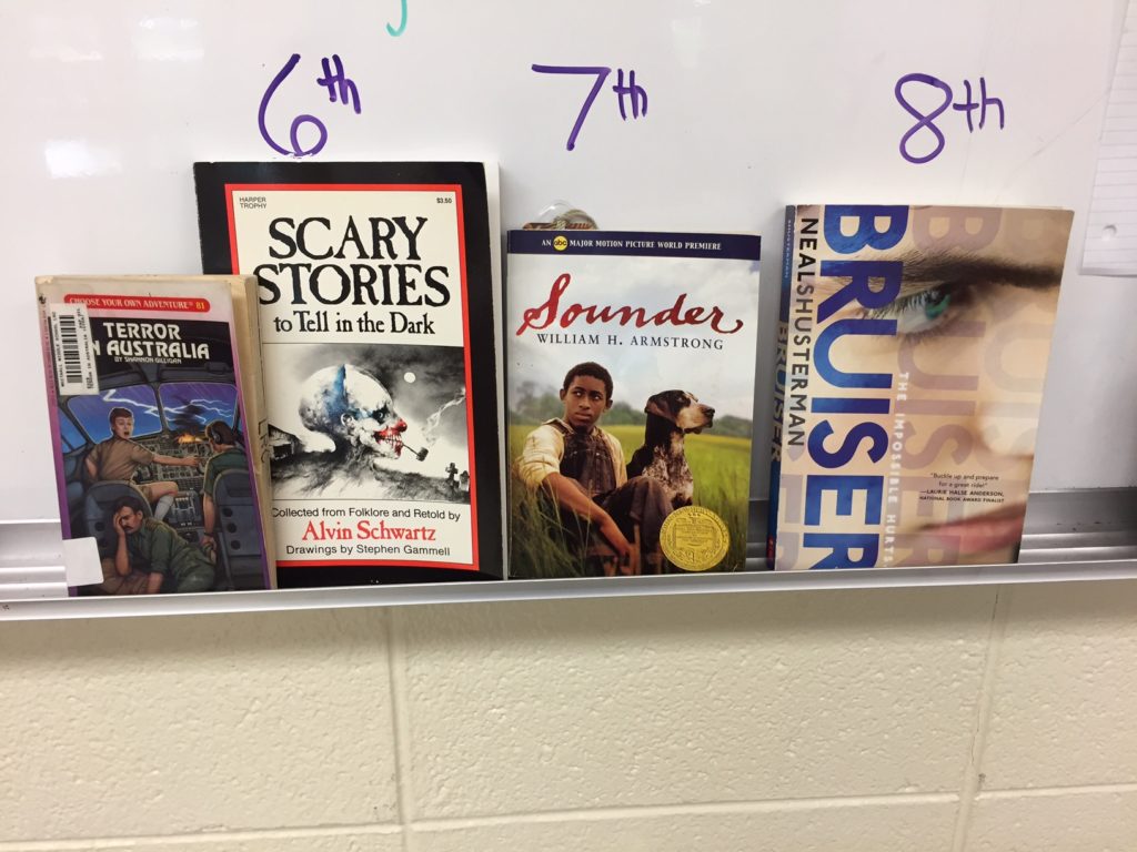 Middle School Read Aloud choices